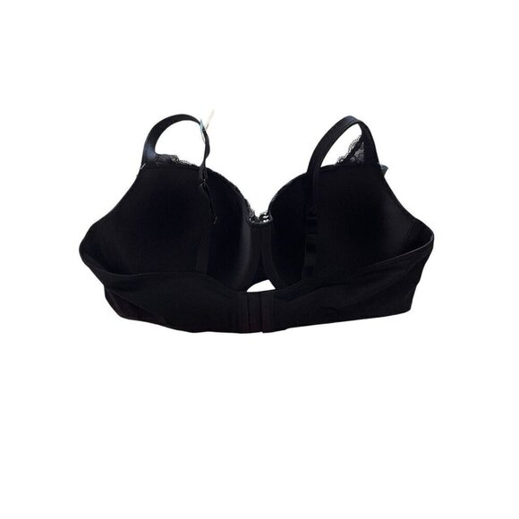 Bali Smoothing TS Tru Support Black Lace Underwire Bra Size 44C NWT - Picture 2 of 6
